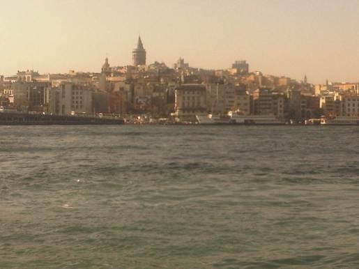 View of Beyoglu across the Golden Horn